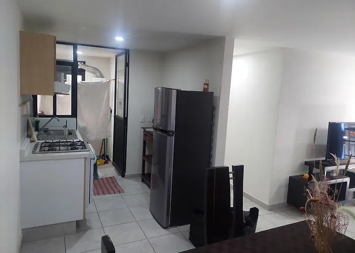 A Solo 10 Min De Aeropuerto De La De La Cdmx Y Estadio Gnp Vigilancia 24 Apartment *