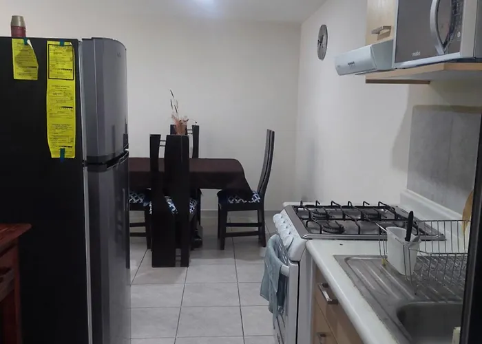 Apartment A Solo 10 Min De Aeropuerto De La De La Cdmx Y Estadio Gnp Vigilancia 24 *