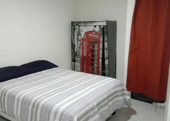 Apartment A Solo 10 Min De Aeropuerto De La De La Cdmx Y Estadio Gnp Vigilancia 24 *
